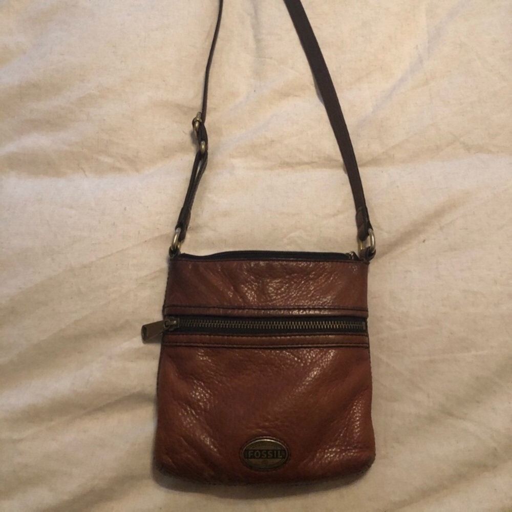 Fossil Brown Leather Purse
